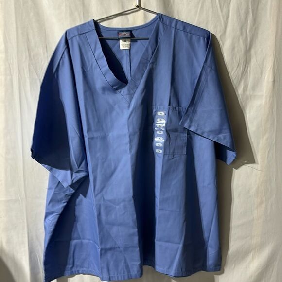 3XL Unisex V-Neck Top #4876 Ciew Blue
Cherokee Workwear - Picture 3 of 6